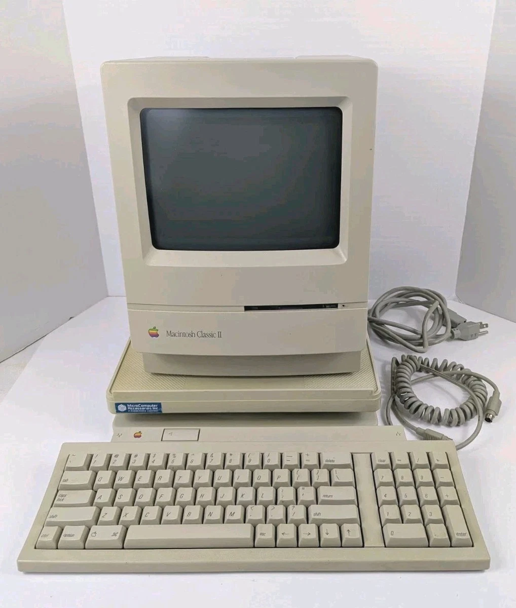 Macデスクトップ macintosh classicII Mac Classic II – Apple