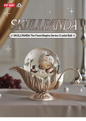 SKULLPANDA THE FEAST BEGINS SERIES CRYSTAL BALL HOT CUTE TOY GIFT