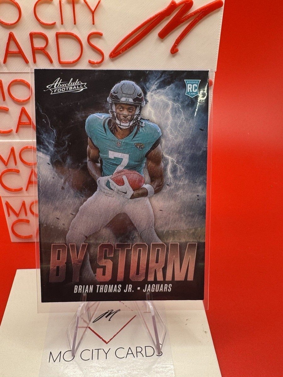 2024 Panini Absolute Brian Thomas Jr By Storm Rookie RC #BS-BTJ