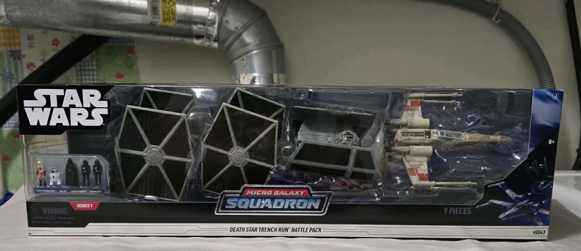 STAR WARS Micro Galaxy Squadron Death Star Trench Run Battle Pack