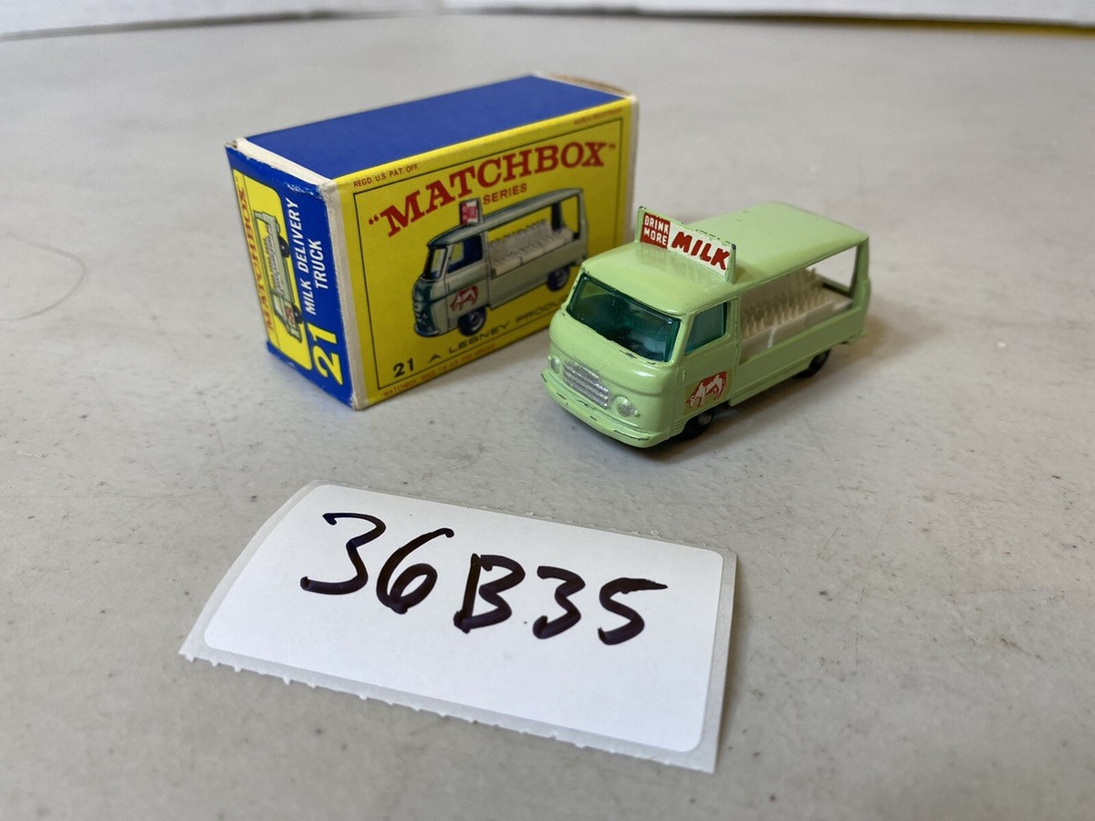 NO. 21 ミルク運搬車 matchbox レズニー NO. 21 ミルク運搬車 matchbox