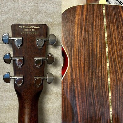 激安 2005年 aria dreadnought AF-38miniオール単板 激安 2005年 aria