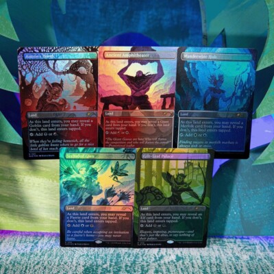 mtg Secret Lair Lorwyn Lightboxes Foil Magic: The Gathering