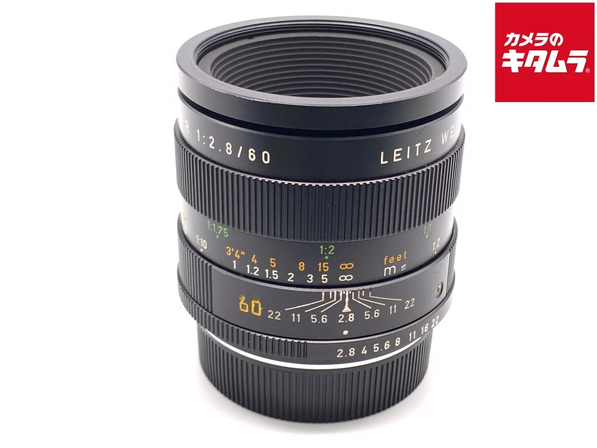 Leica MACRO-ELMARIT-R 60mm Focal f/2.8 Camera Lenses for sale - eBay