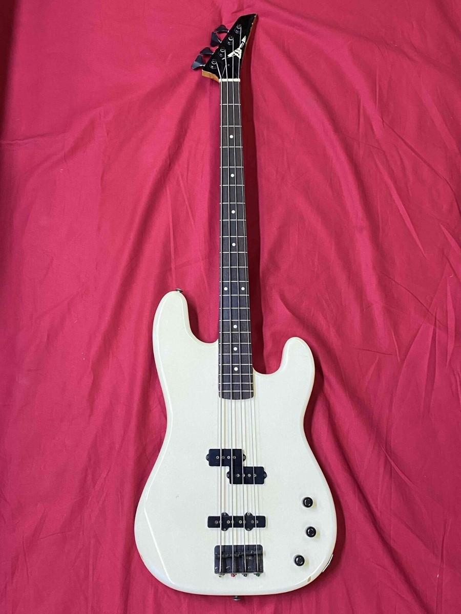 Zep-II by ESP PJZ-98BJ White 1980's Japan Electric Bass Guitar | eBay