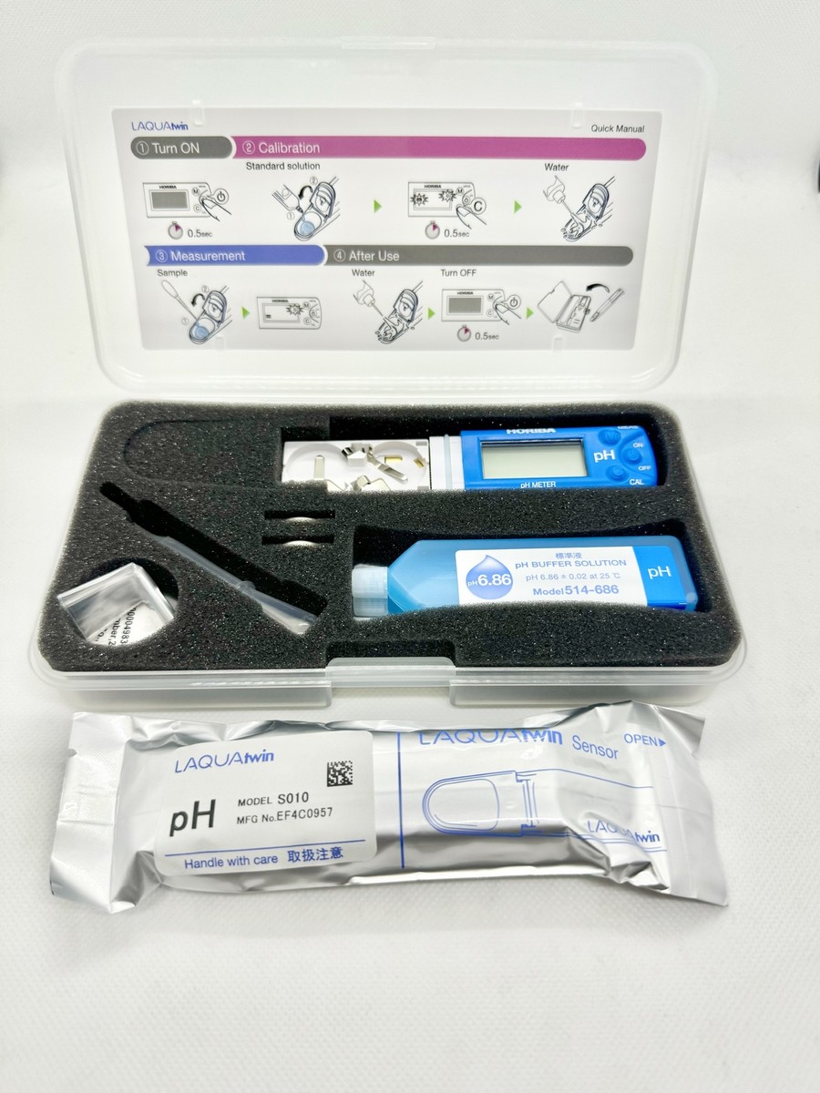 Horiba LAQUAtwin-PH-11, pH, Waterproof Pocket Meter Ship World