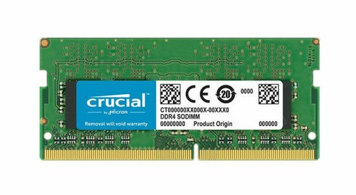 Crucial 16GB KIT 2 x 8GB DDR4 2400 MHz PC4-19200 SODIMM 260-Pin