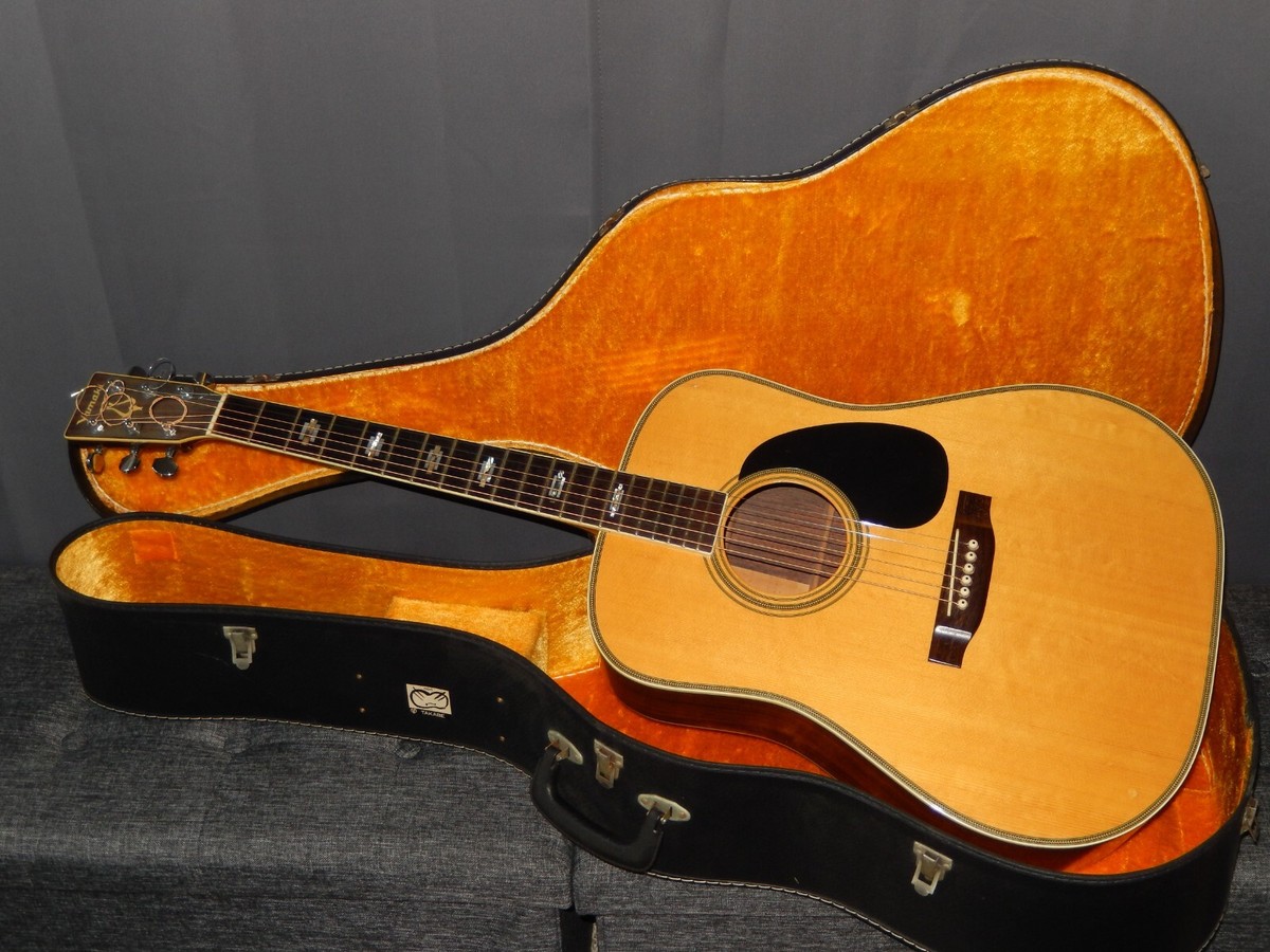 MIJ 1974 - YAMAKI YW40 - AMAZING - D41 CLASS - ACOUSTIC GUITAR | eBay