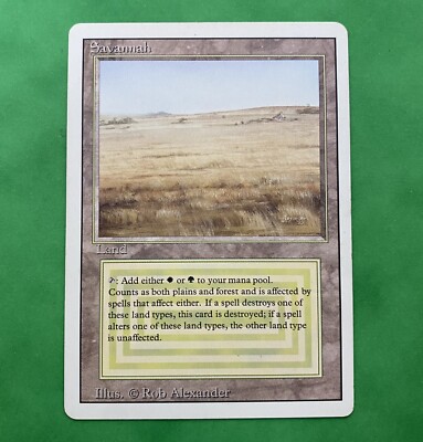 MTG』デュアルランド ドイツ語 savannah MTG savannah デュアルランド