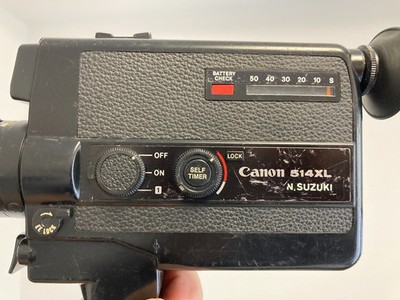 EXCELLENT+5】Canon 514XL Super 8 8MM Zoom 9-45mm F/1.4 Film Camera