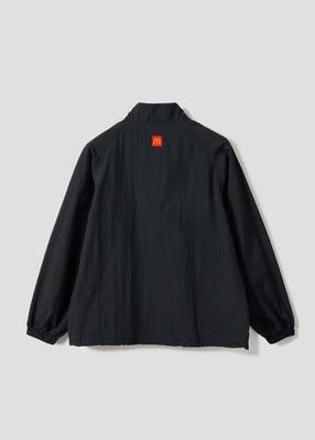 Graniph] McDonald's Big Mac | Nylon jacket, black, Size SS~XL From
