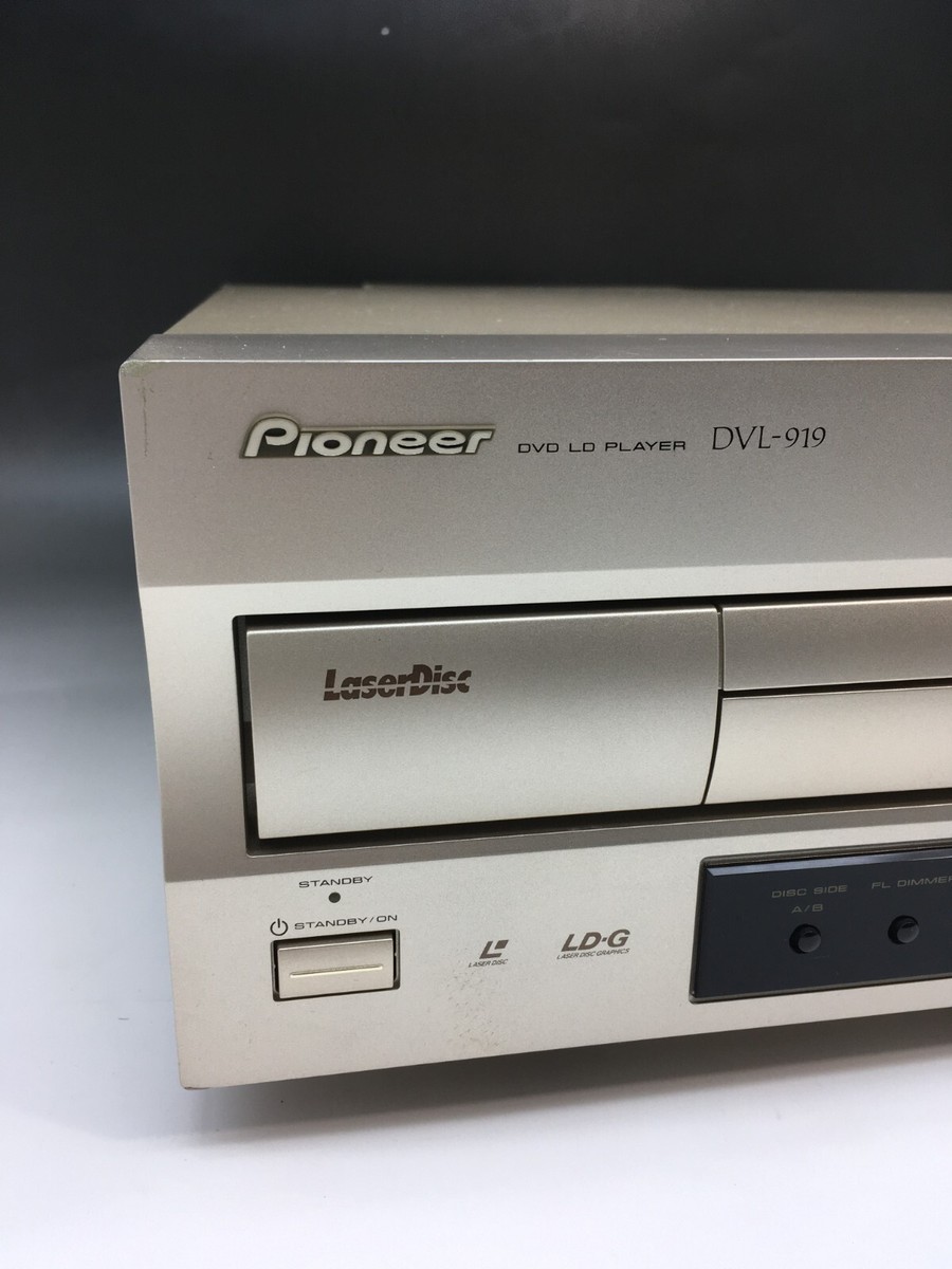 メンテ済み リモコン付き Pioneer レーザーディスクプレーヤー DVL-9