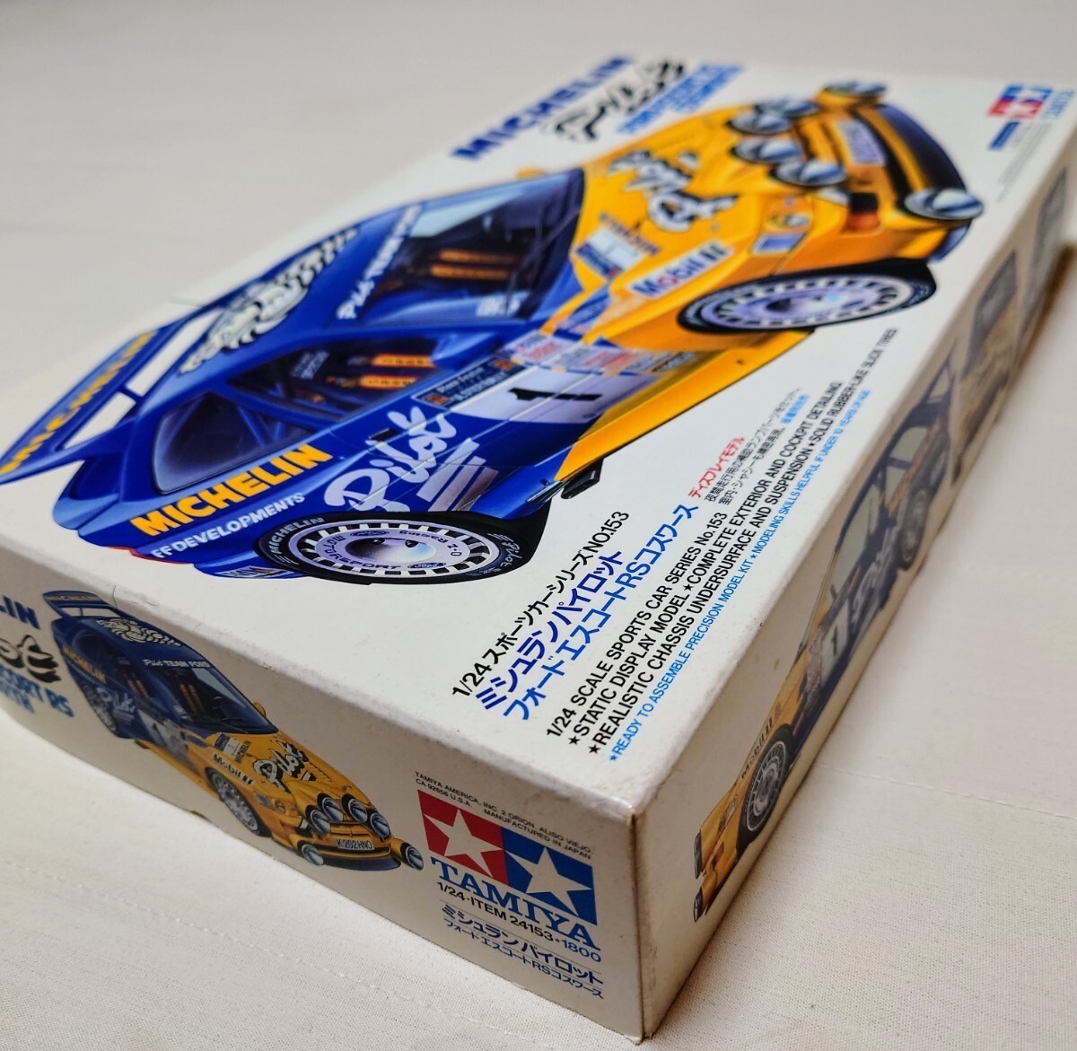 タミヤ Ford Escort RS ミシュランパイロットボディ Tamiya 1/24