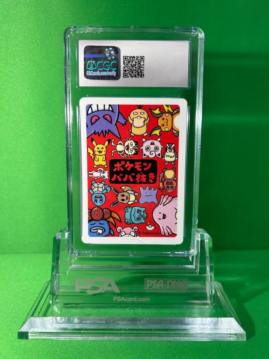 2019 POKEMON JAPANESE OLD MAID PLAYING CARDS MEOWTH CGC 10 | eBay