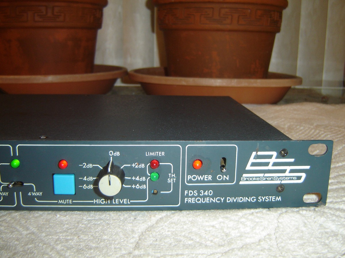 BSS Fds340モノラルチャンデバ2台動作品 BSS Fds340モノラルチャンデバ