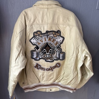 AVIREX USA Authentic Leather Jacket Size 2XL King Casino NWT! | eBay