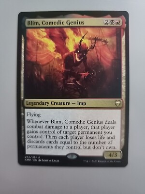 MTG Blim, Comedic Genius Commander Legends 272/361 Regular Rare | eBay