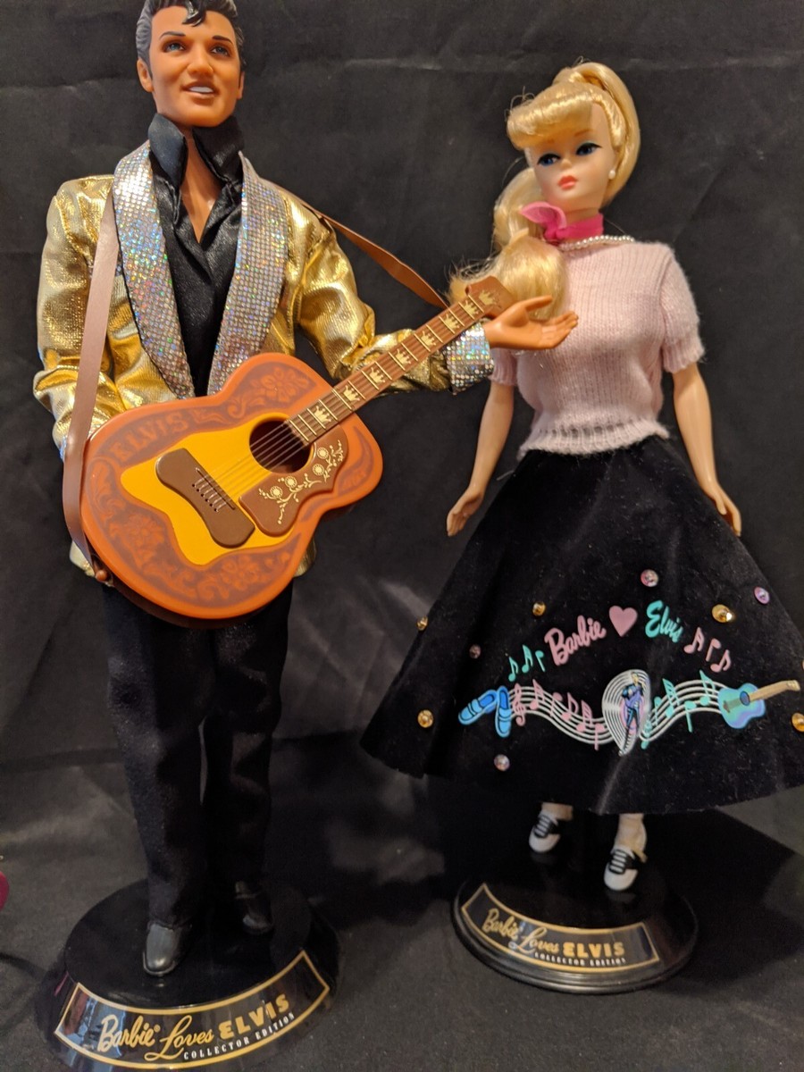 BARBIE Loves ELVIS Live on Stage Collectors Edition 1996 Smoke