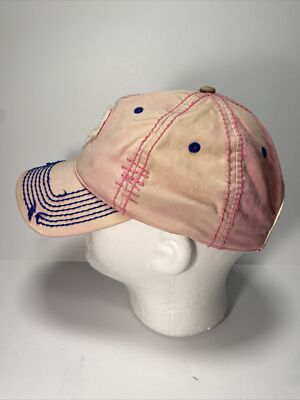 True Religion 刺繍キャップ ピンク/ブラウン True Religion（キャップ