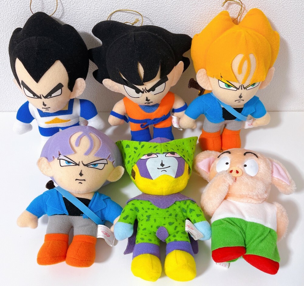 ドラゴンボールZ」ぬいぐるみ8個セット（非売品・新品・1992年