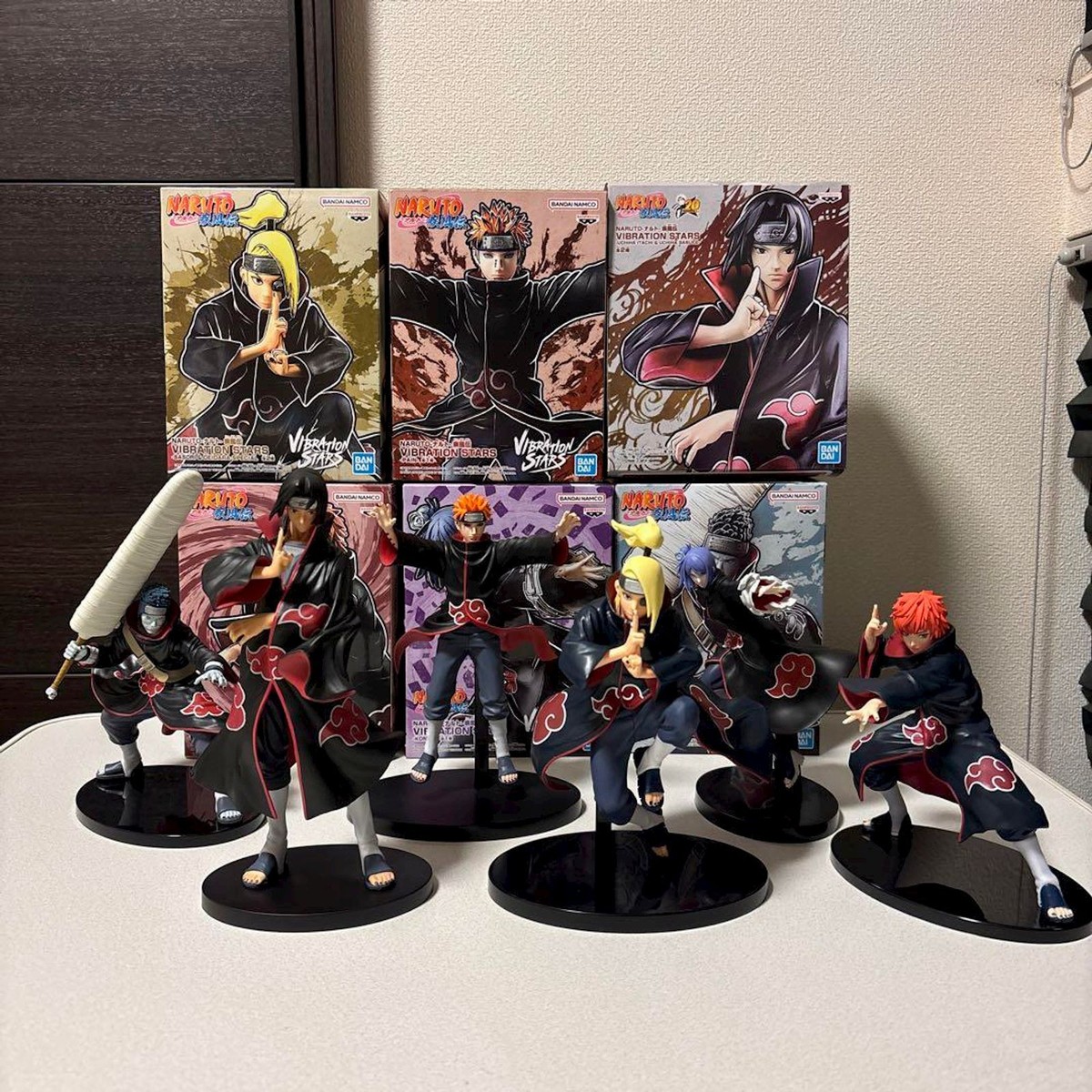 NARUTO フィギュアセット 暁 ディスカウント セット 新品未開封