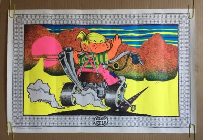 70s GAWDAWFUL 1970 ヴィンテージ ブラックライト ポスター s-l400.jpg