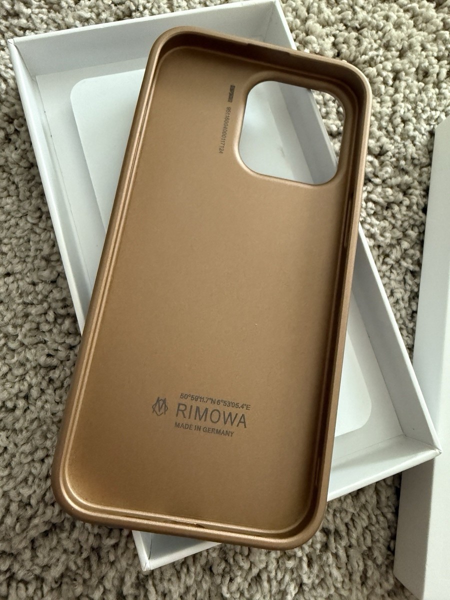 Rimowa Gold Aluminum iphone 15 Pro Max Phone Case | eBay