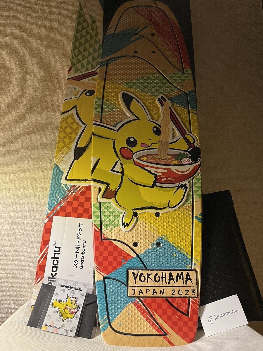 500枚限定】ピカチュウ スケートボードデッキ WCS 2023 未使用 500枚