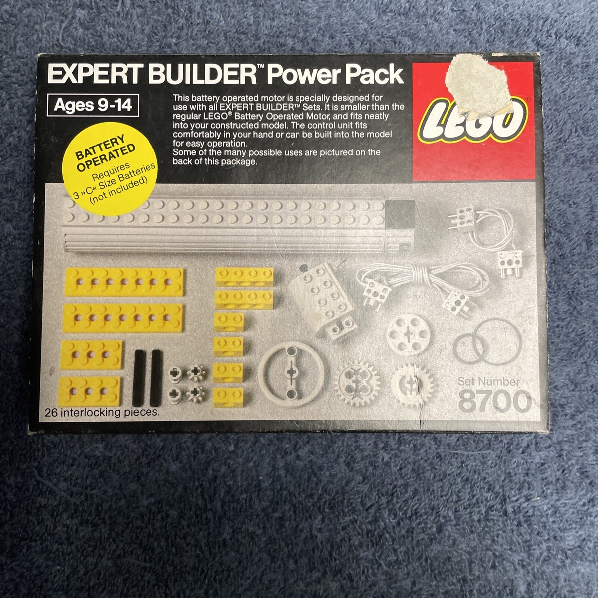 LEGO Technic 8700 Power Pack New Sealed From 1982 | eBay