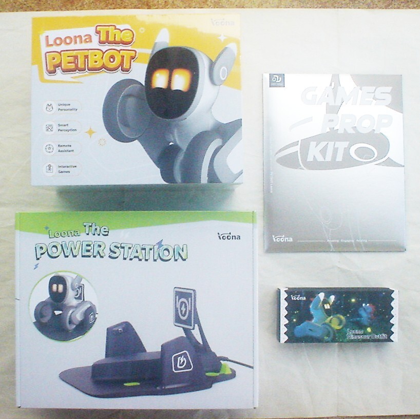 LOONA Petbot Pet Robot POWER STATION Charging Dock GAMES Prop Kit
