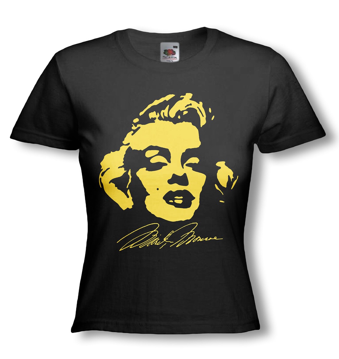 MARILYN MONROE T-SHIRT - Hollywood sex symbol - Ladies fitted Tee