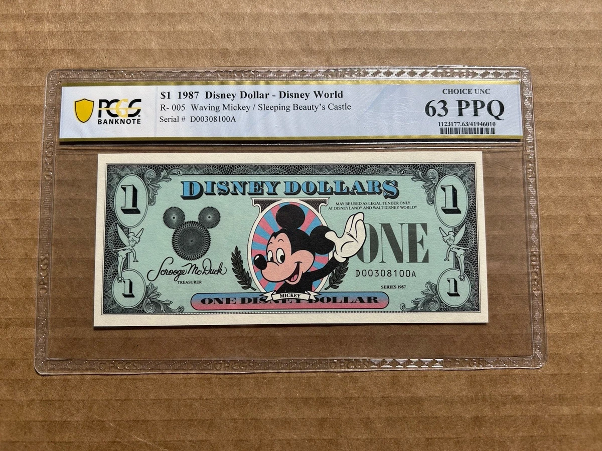 Disney Dollars 1987 for sale | eBay