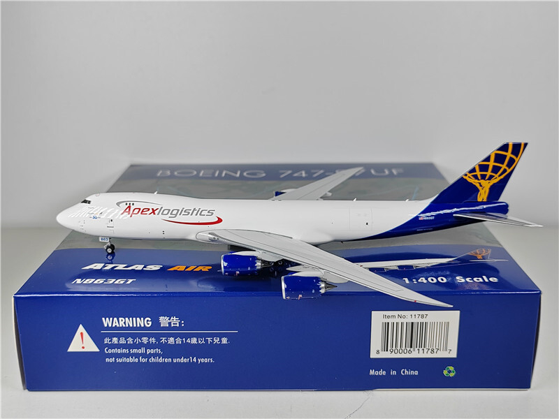 Phoenix Apex Logistics ATLAS Air for Boeing 747-8F N863GT 1:400