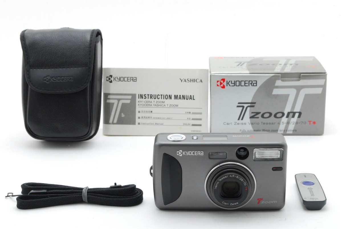カール・ツァイス搭載 フィルムカメラ 京セラ T zoom Kyocera 京セラ T