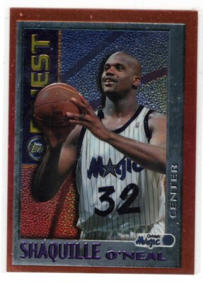 95-96 FINEST MYSTERY BOLS.REF. SHAQ