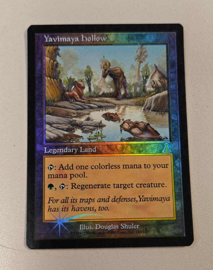 Yavimaya Hollow 1999 Urza's Destiny #143 Foil Price Guide - Sports