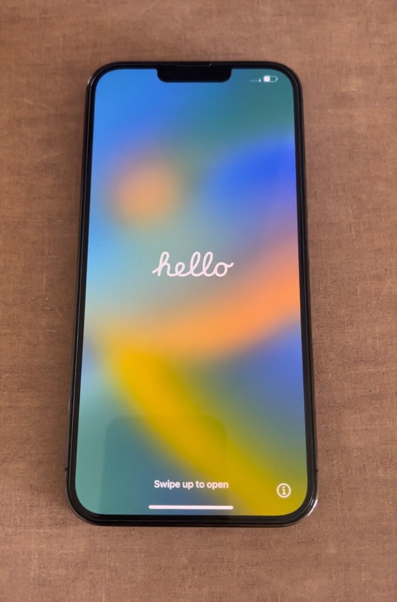 Apple iPhone 13 Pro Max - 128 GB - Graphite (Unlocked) for sale