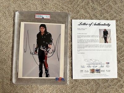 Michael Jackson autograph マイケルジャクソン直筆サイン Michael