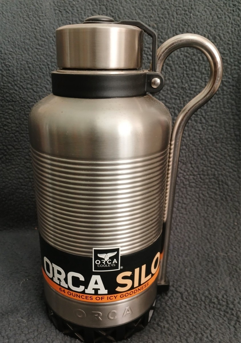 New Orca Silo Growler Dual Insulated Stainless Steel Beverage