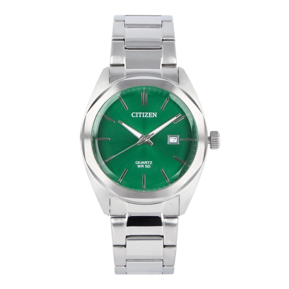CITIZEN BI5110-54X Analog Quartz Green Silver | eBay