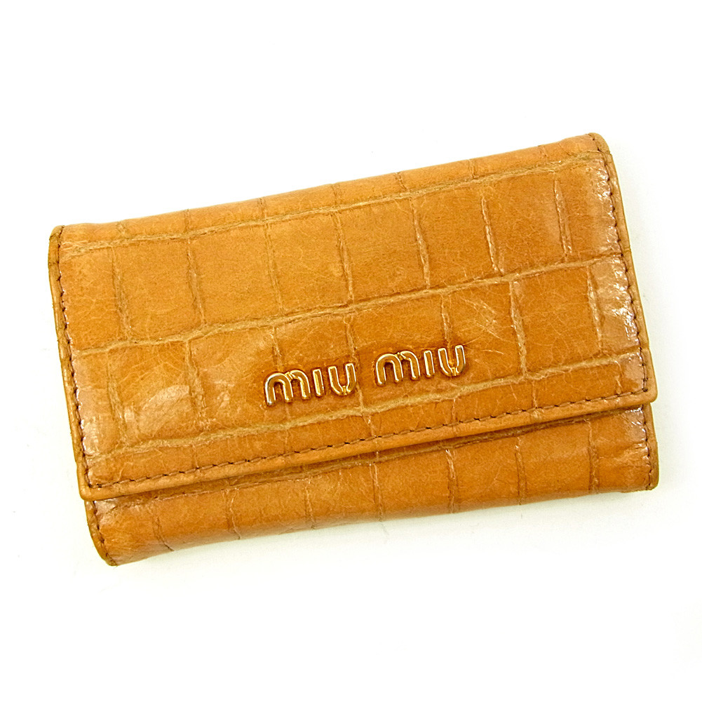 小物 MIUMIU studs leather key case 1000x750.JPG?1494085511 Miu Miu