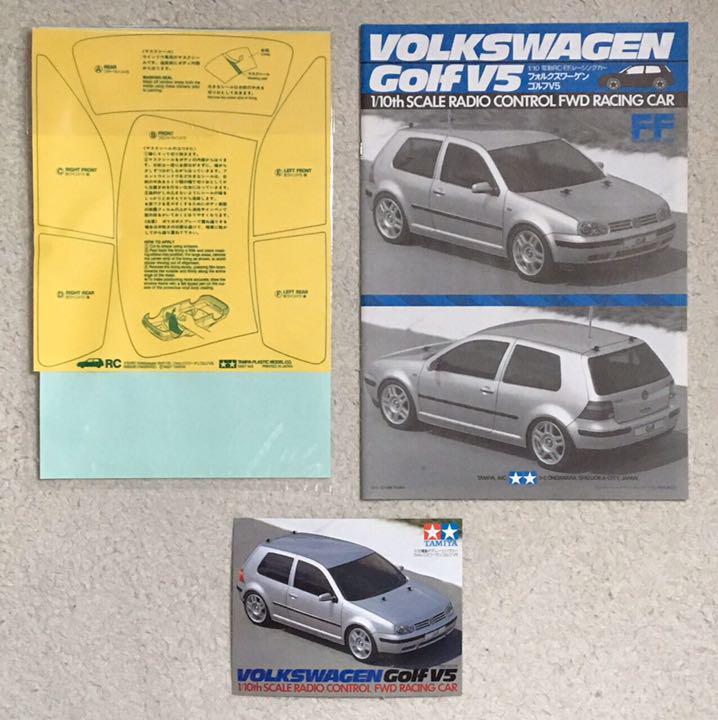 Tamiya 1/10 Volkswagen Golf V5 Ff Car R/C Japan | eBay