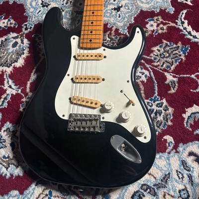 Electric Guitar Hurricane by Morris MSS-3M Black 80s Vintage Made