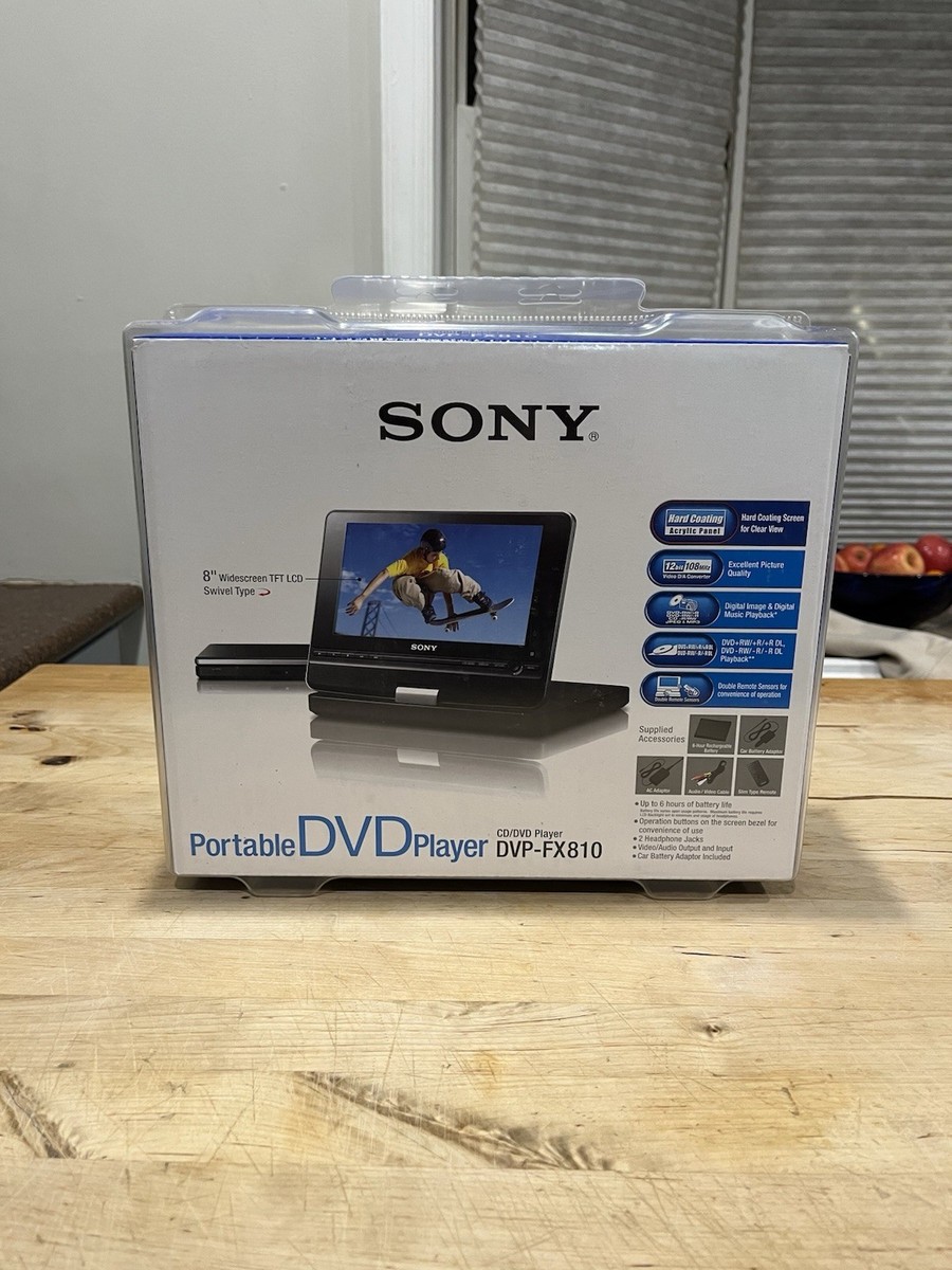 Sony Portable DVD Player DVP-FX810 8