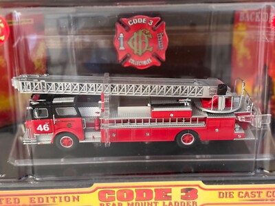 CODE3 消防署 バックドラフト 完成品 1/64 CODE3 シカゴ消防局