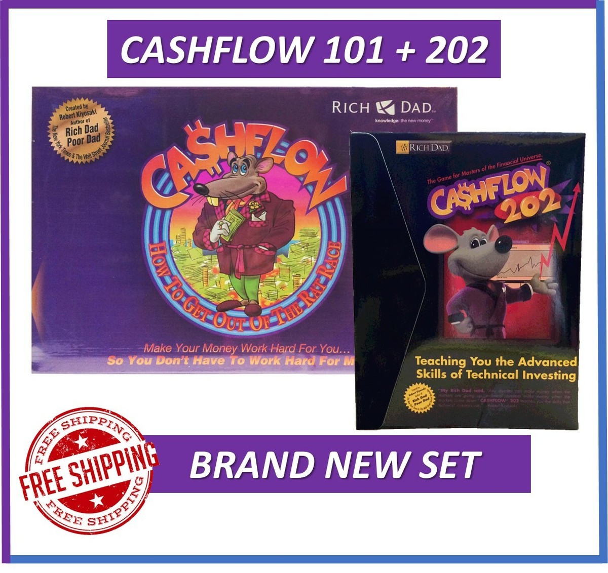 貴重品】CASHFLOW 101 202 ボードゲーム CDセット キャッシュフロー101