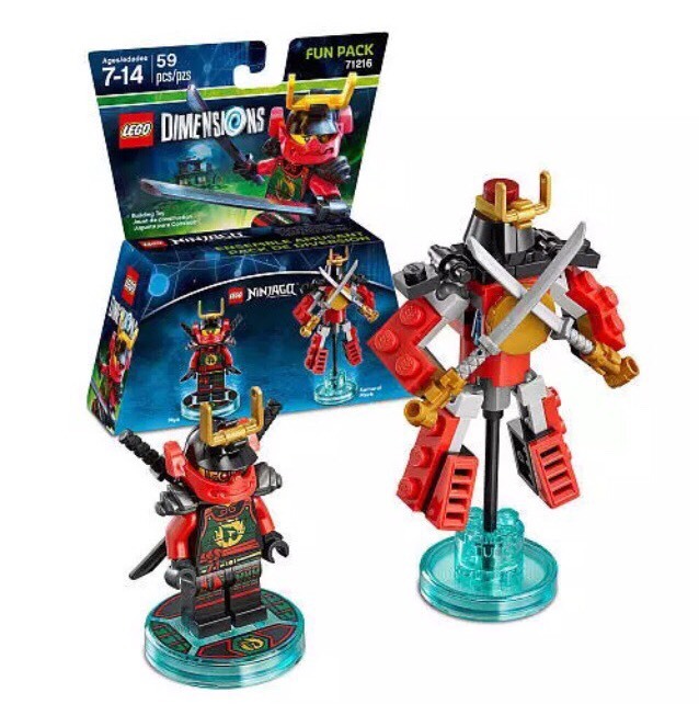 LEGO Dimensions Ninjago Nya Fun Pack 71216 59 Pcs | eBay