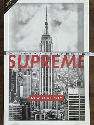 Oliver Gal Art x Supreme 'New York City' L24xW16 | eBay