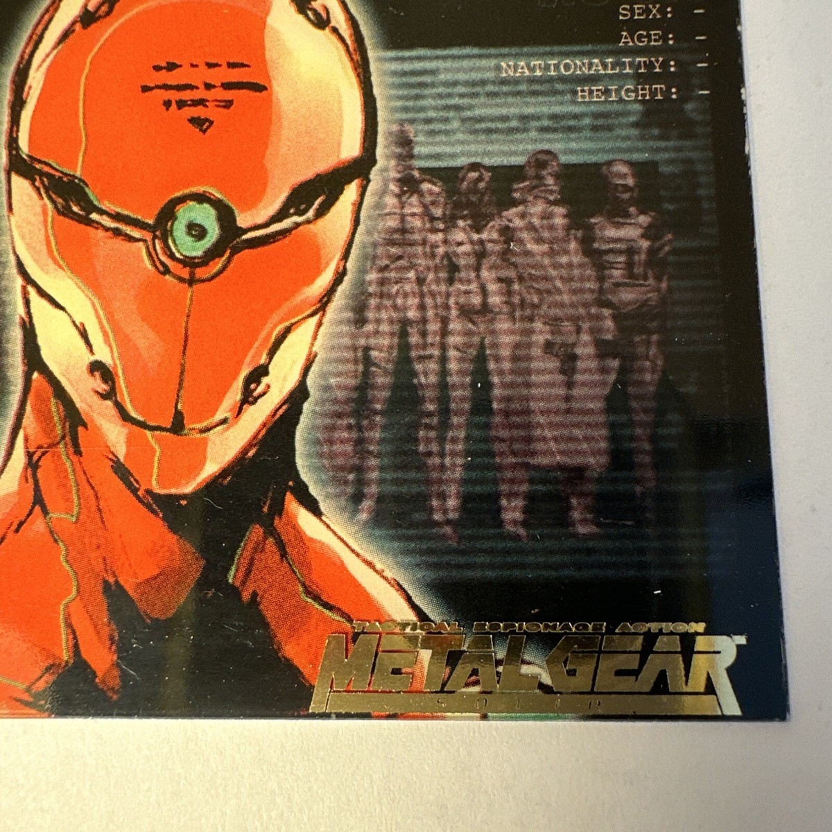 その他 L GEAR SOLID TRADING CARD GRIZZLY 26 METAL GEAR SOLID