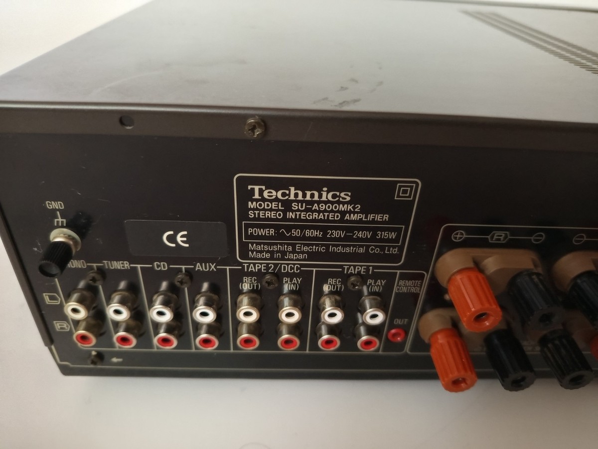 Technicsプリメインアンプ SU-A900 動作品 Amazon.co.jp: Technics